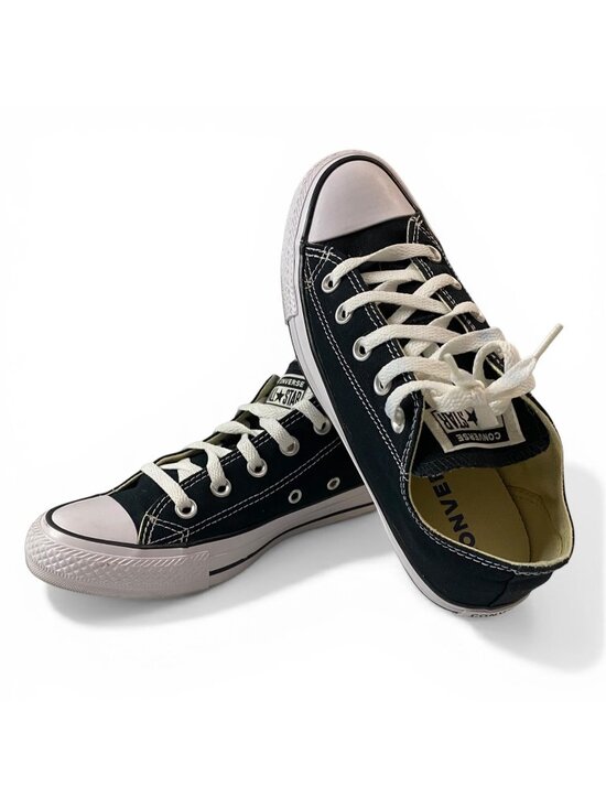 Converse Other - Converse All Star Low Black White Sneakers Mens 4 Womens 6 Chuck Taylor Shoes